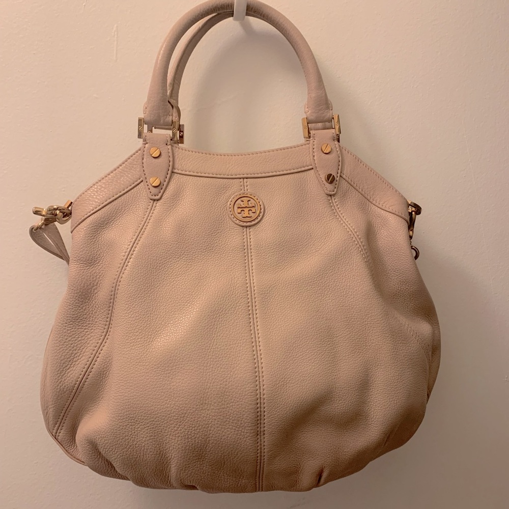 Tory Burch pale pink handbag